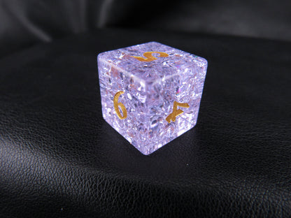 Crackle Glass Dice Set
