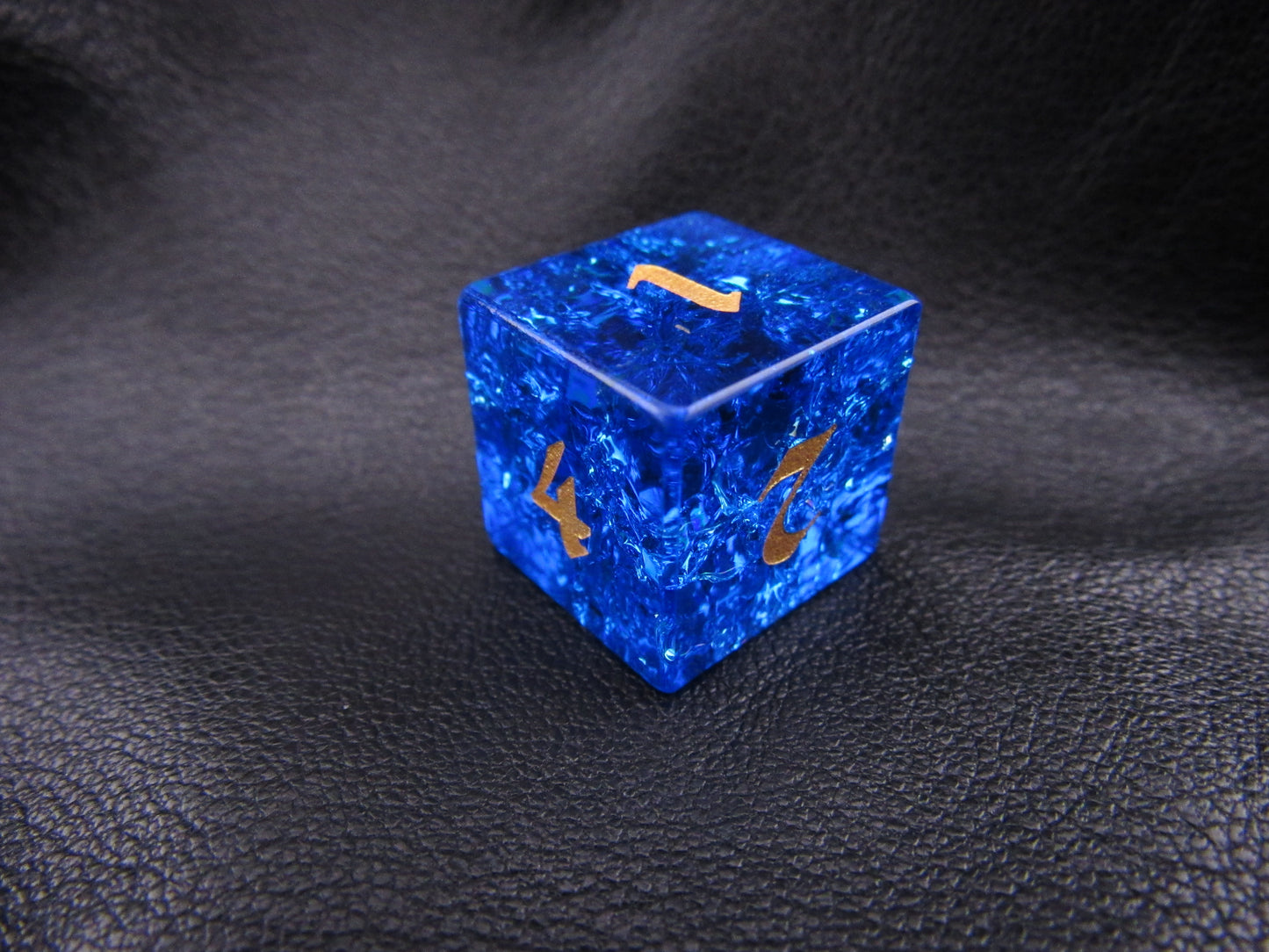 Crackle Glass Dice Set