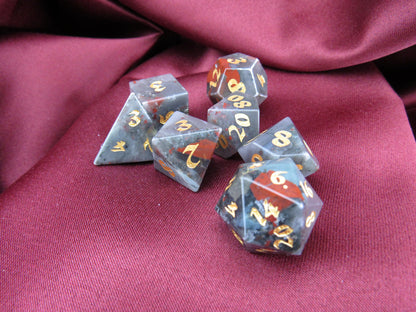 Bloodstone Dice Set