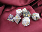 Tree Agate Dice Set