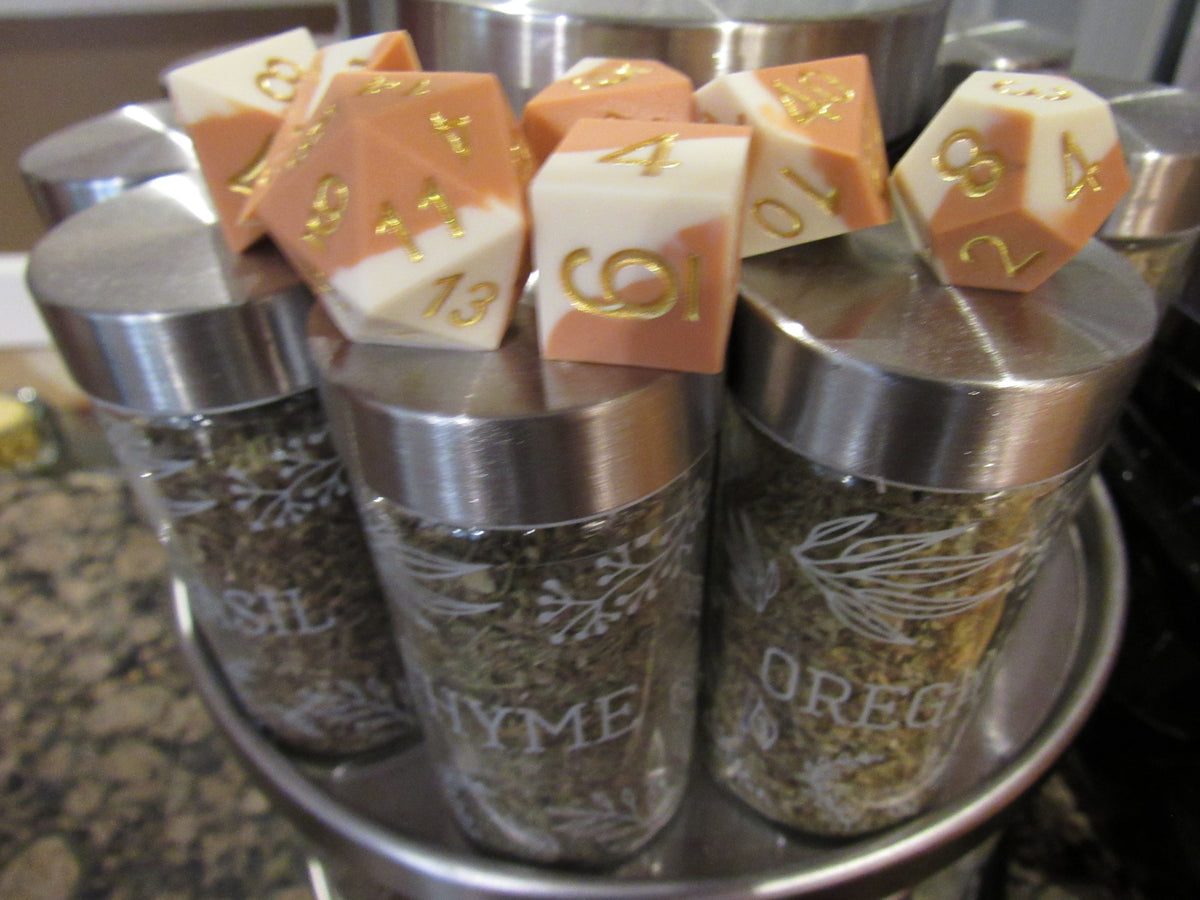 Scented Silicone Dice Set