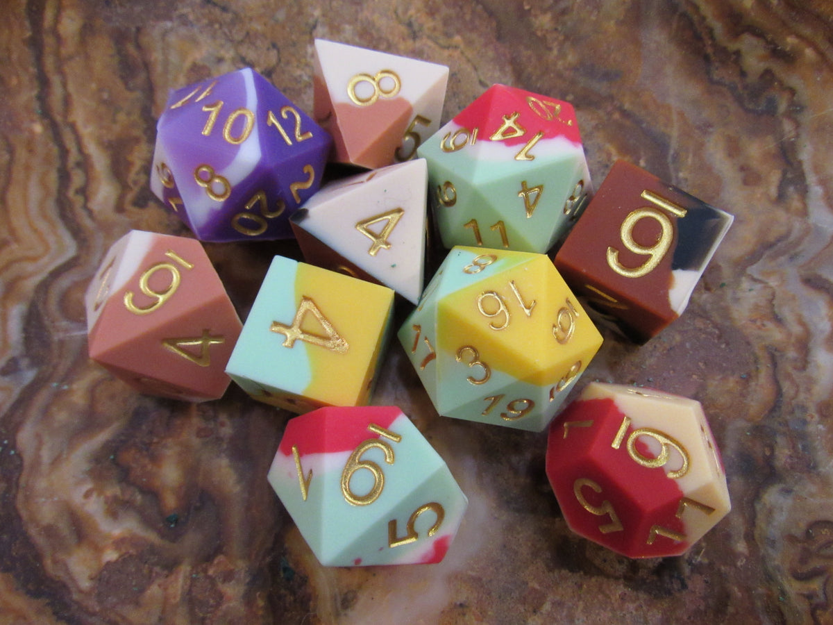 Scented Silicone Dice Set