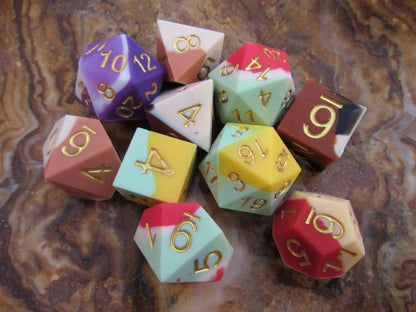 Scented Silicone Dice Set