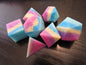 Quadruple Color Silicone Dice Set