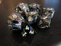 Striped Metal Dice Set