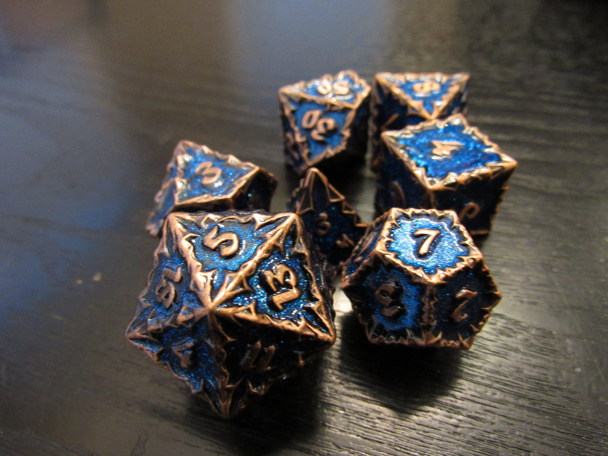 Assassin Vine Metal Dice Set