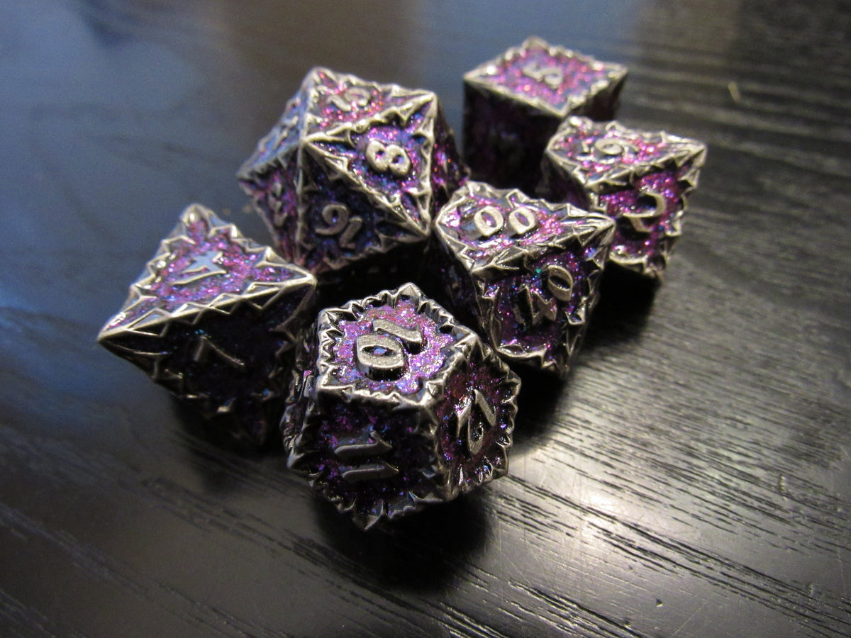 Assassin Vine Metal Dice Set