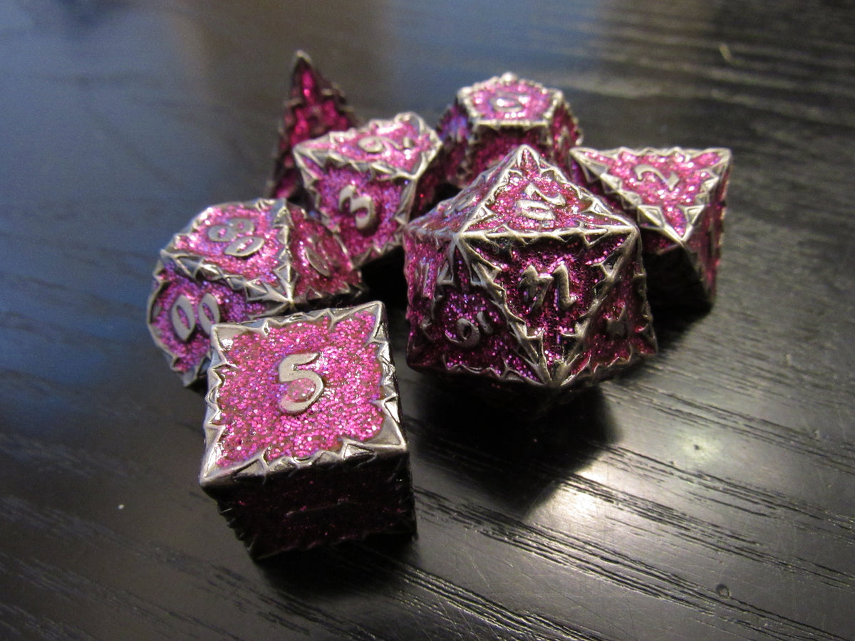 Assassin Vine Metal Dice Set