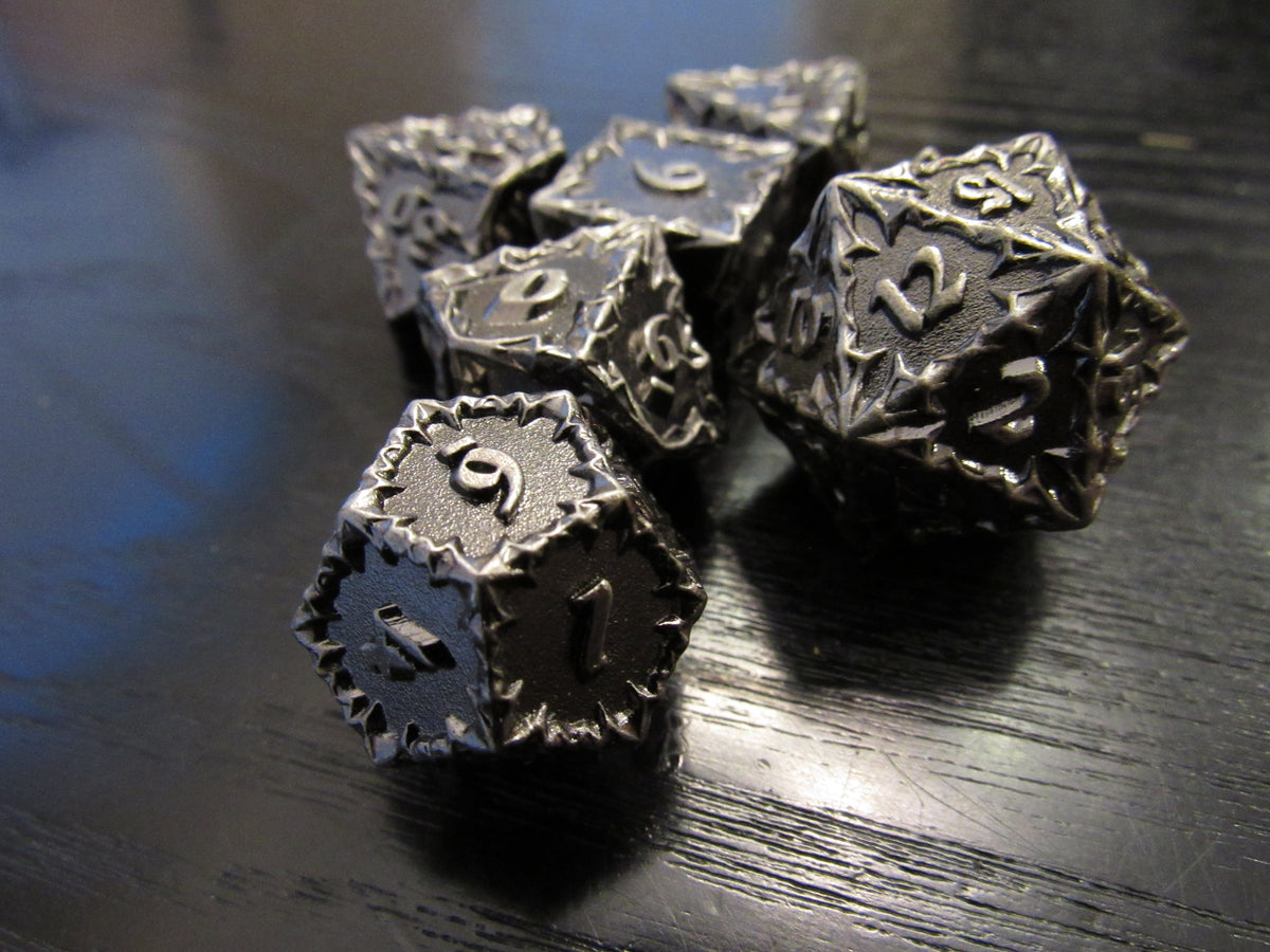 Assassin Vine Metal Dice Set