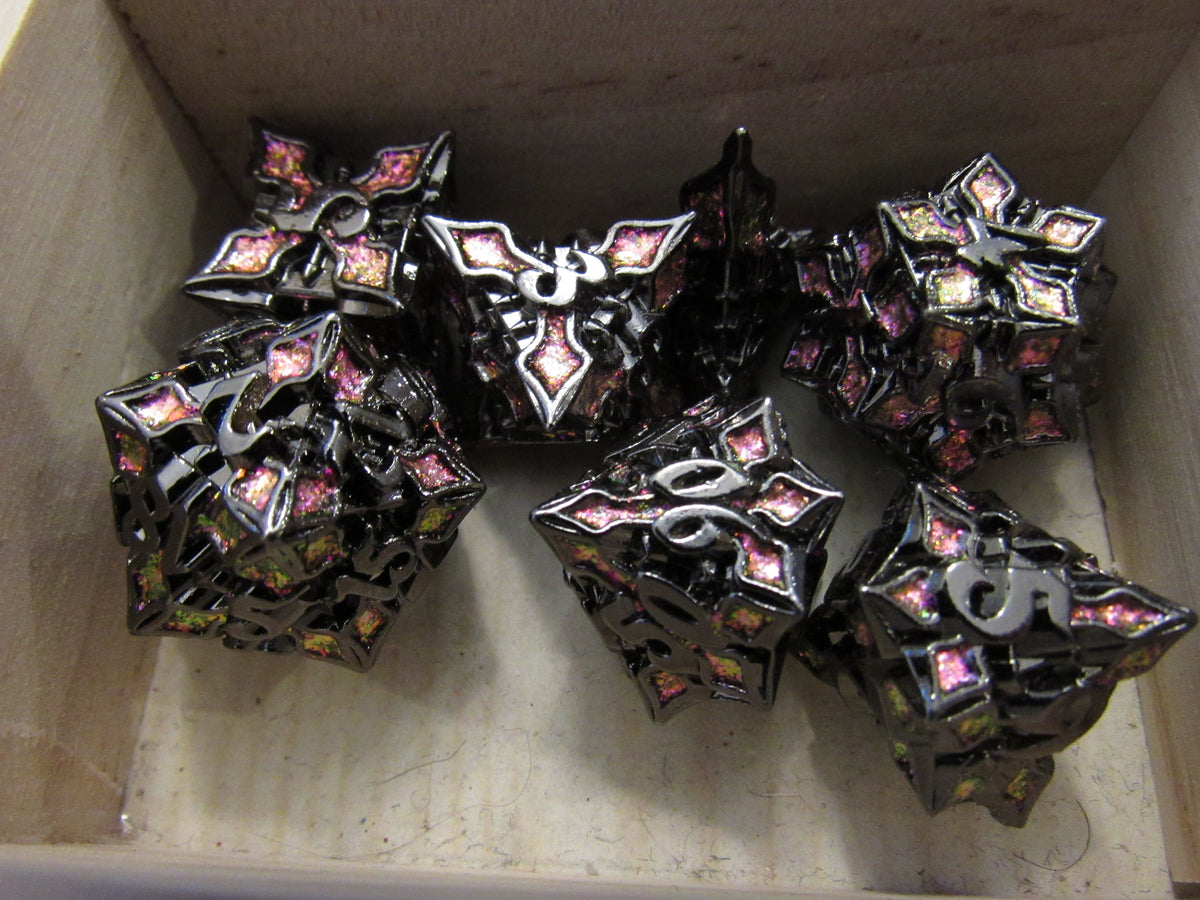 Cathedral Metal Dice Set