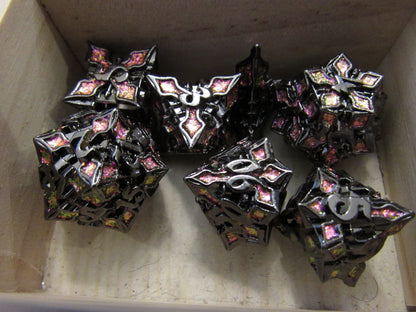 Cathedral Metal Dice Set