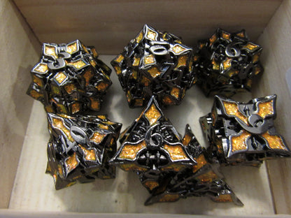 Cathedral Metal Dice Set