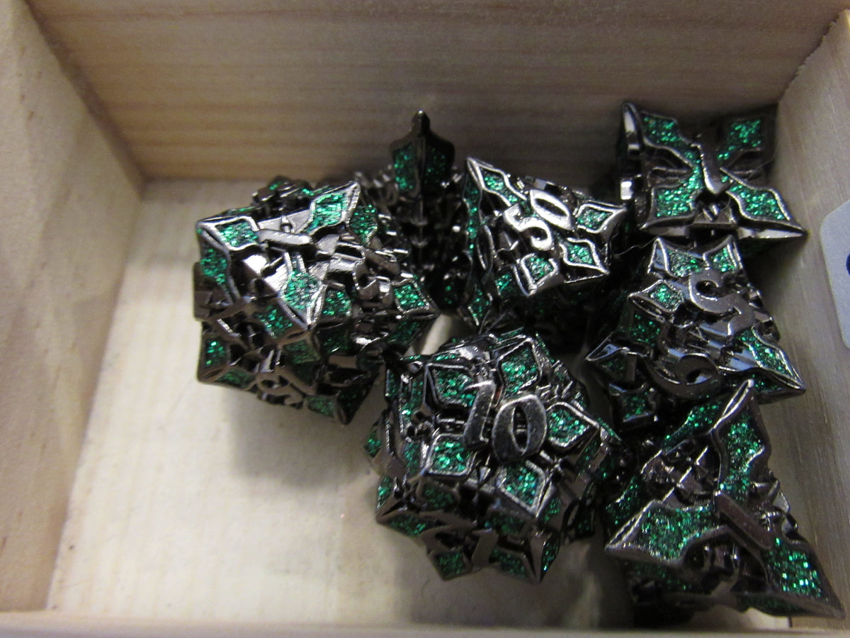 Cathedral Metal Dice Set