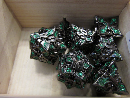 Cathedral Metal Dice Set