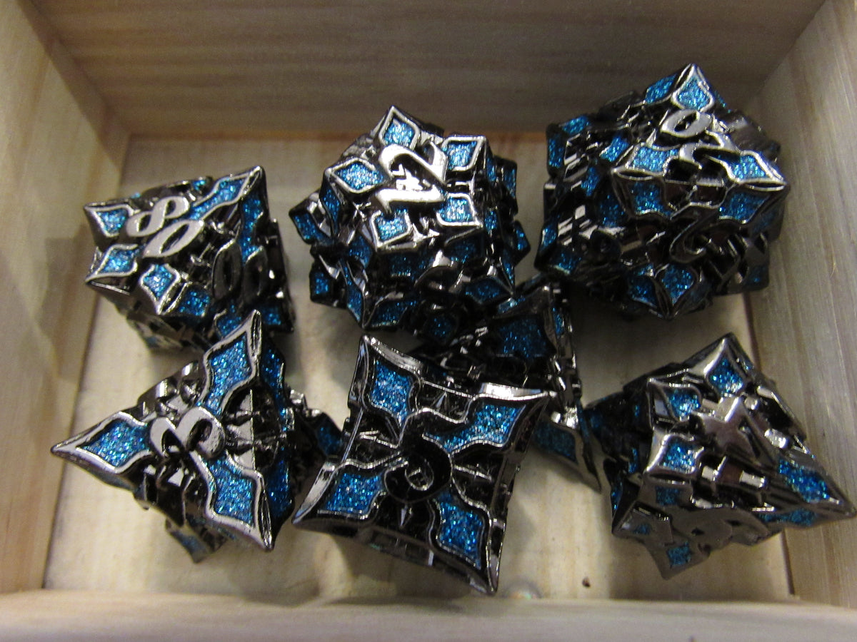 Cathedral Metal Dice Set