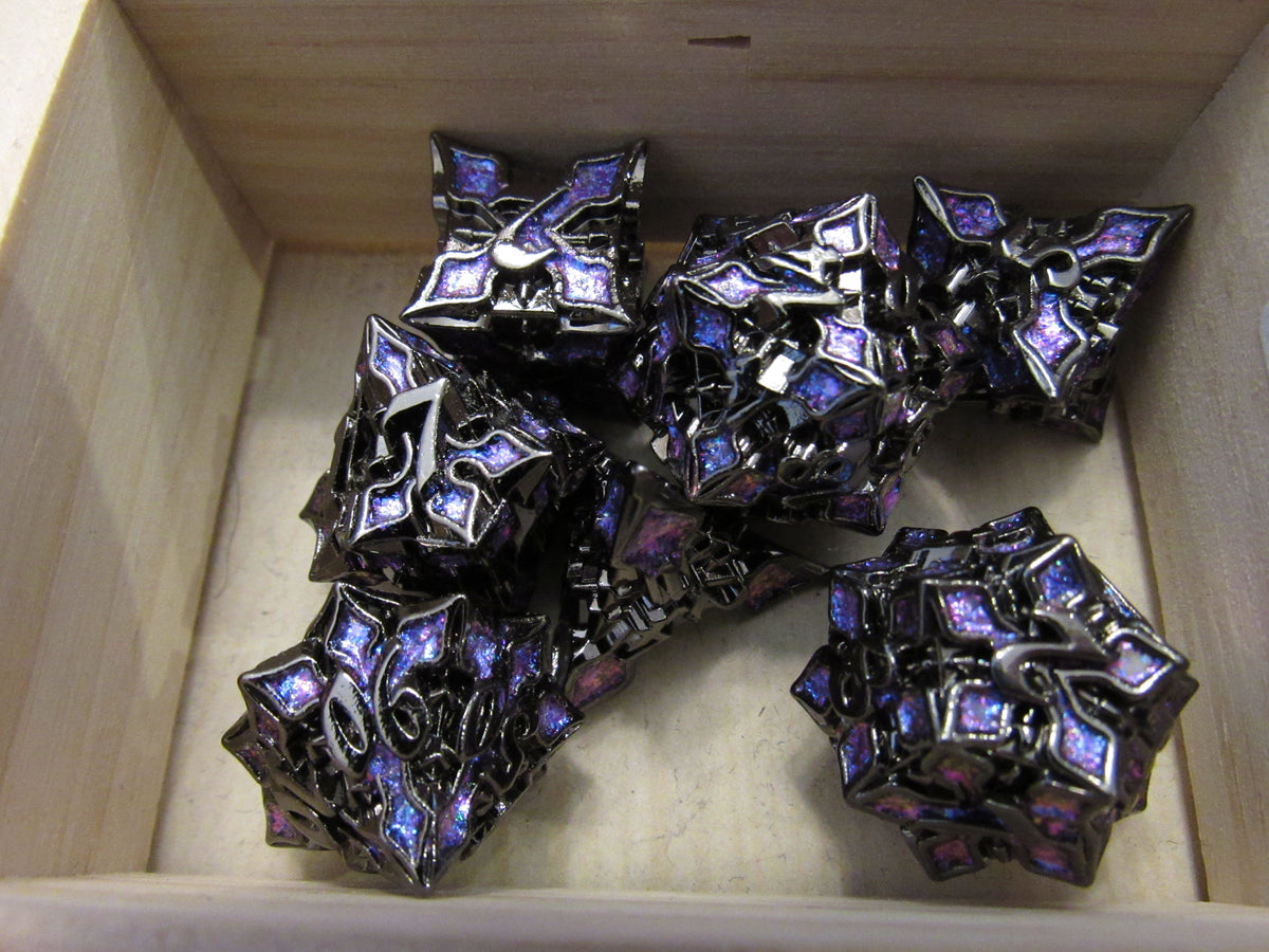 Cathedral Metal Dice Set