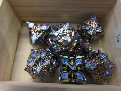 Cathedral Metal Dice Set