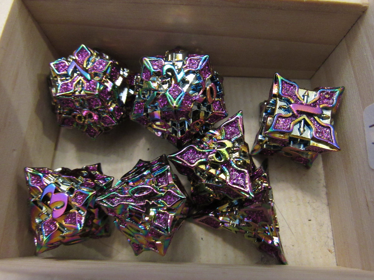 Cathedral Metal Dice Set
