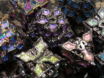 Cathedral Metal Dice Set