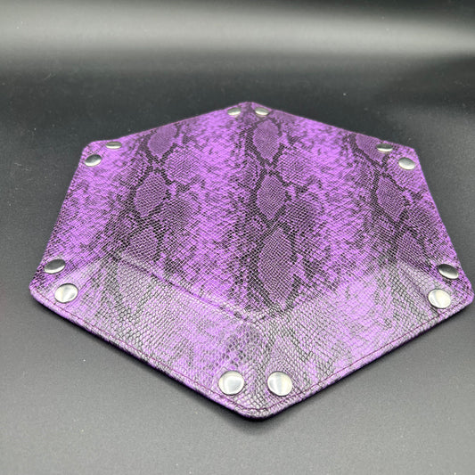Purple Dragon Skin Hex Tray
