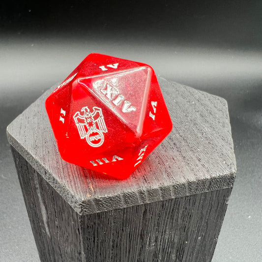 Large Roman Numeral D20