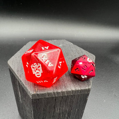 Large Roman Numeral D20