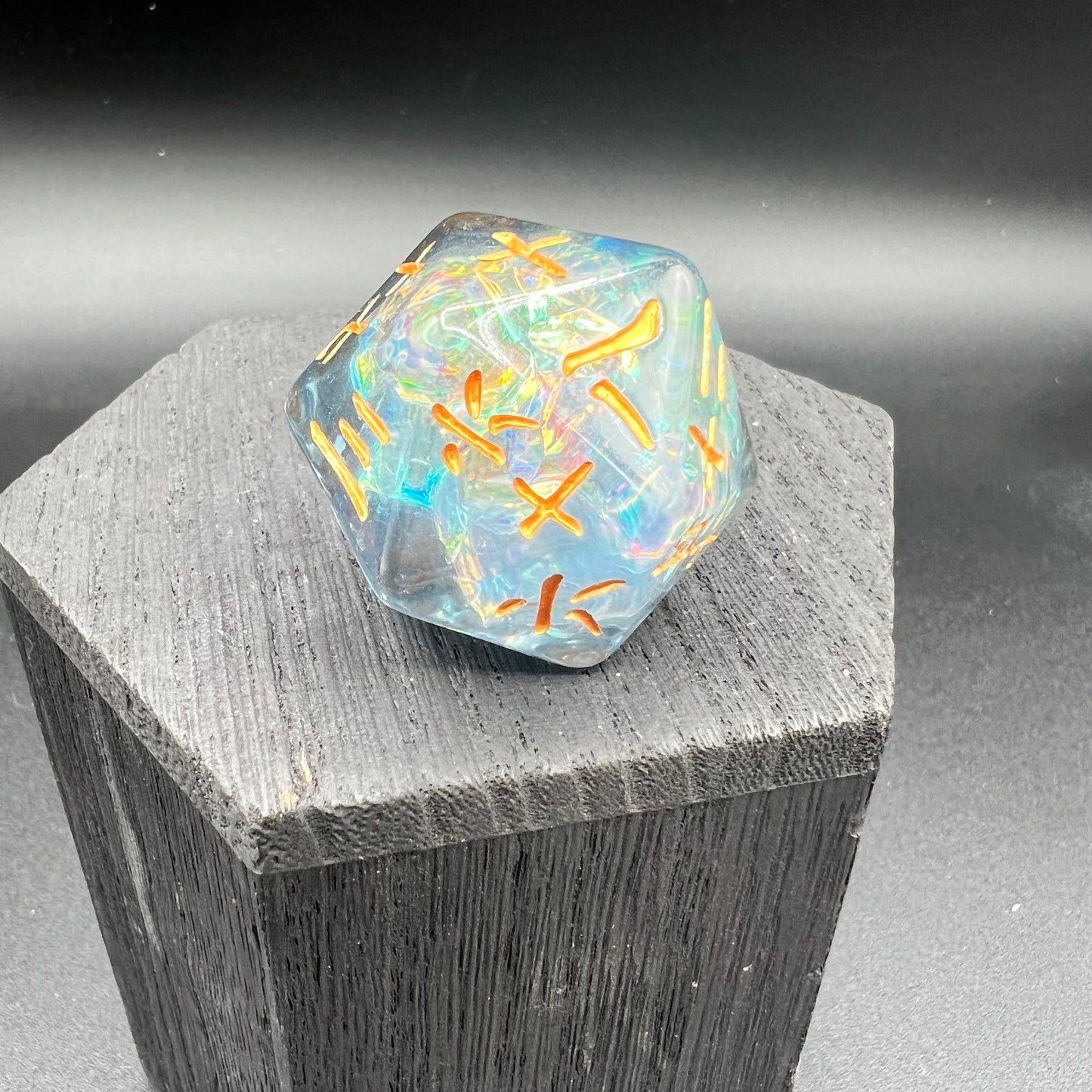 Large Grey Kanji D20