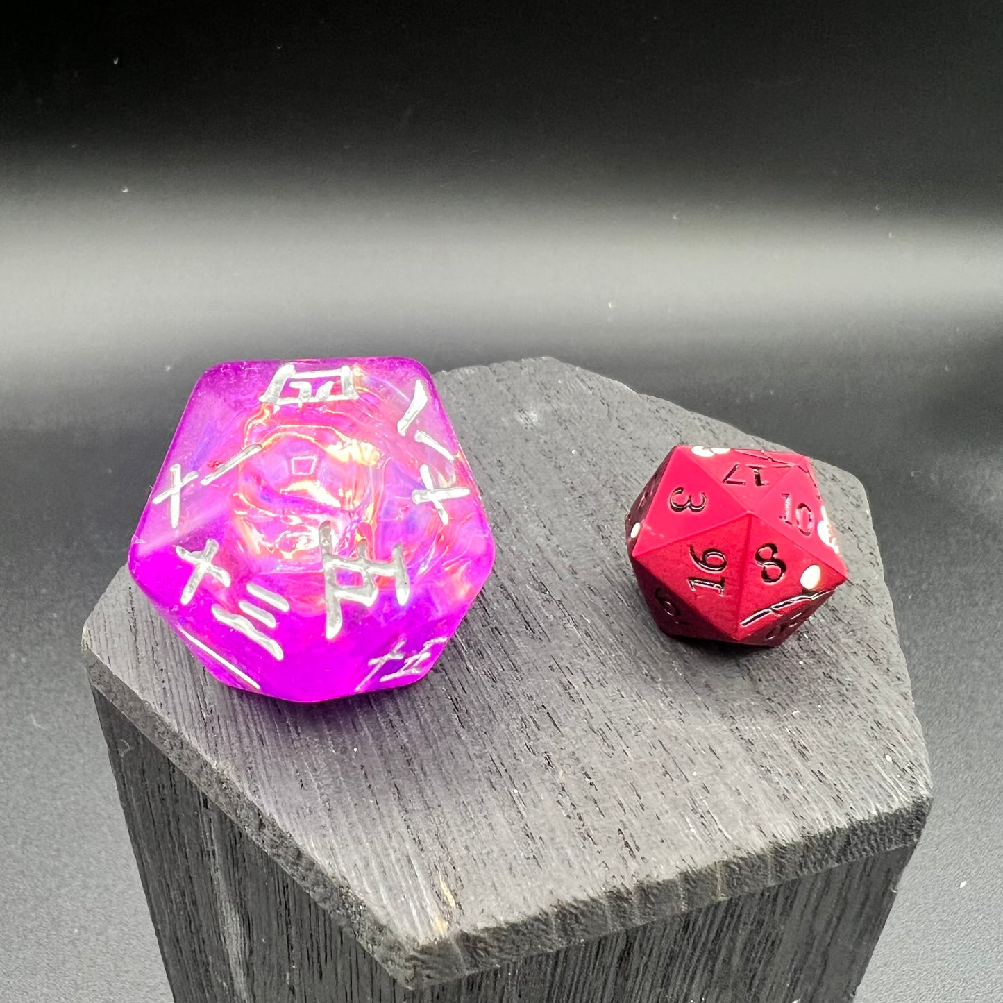 Large Purple Kanji D20