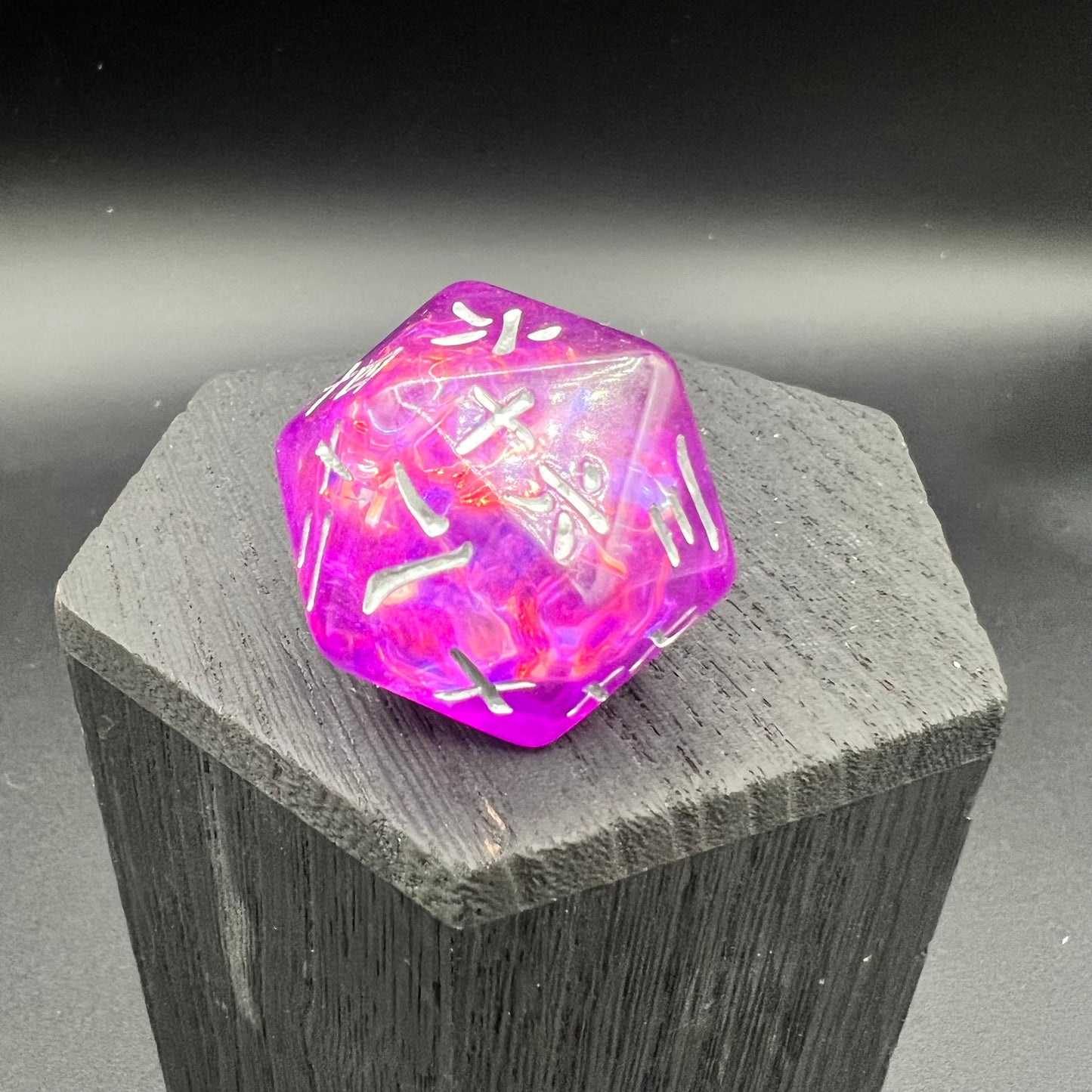 Large Purple Kanji D20