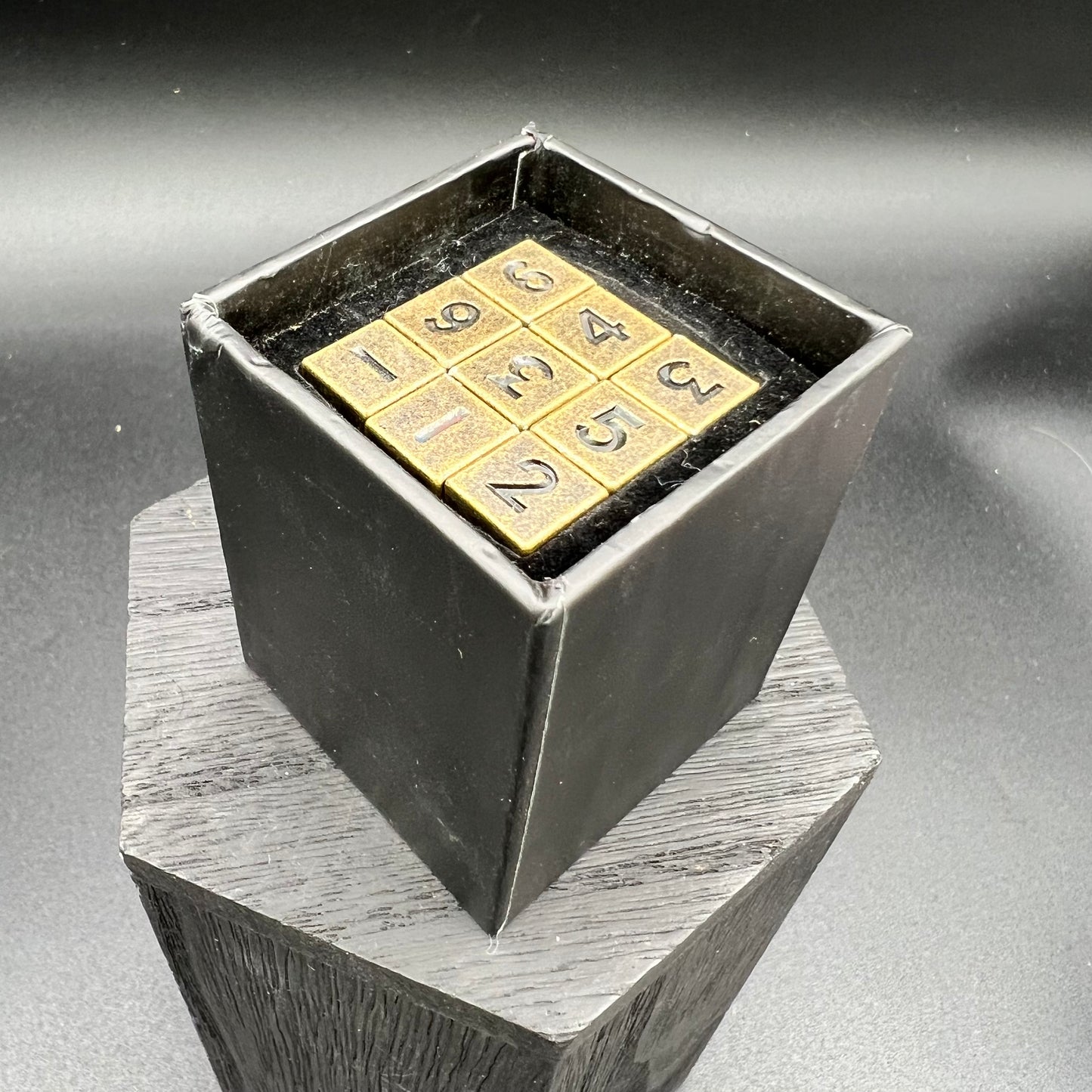 Antique Brass 36 pack of D6's