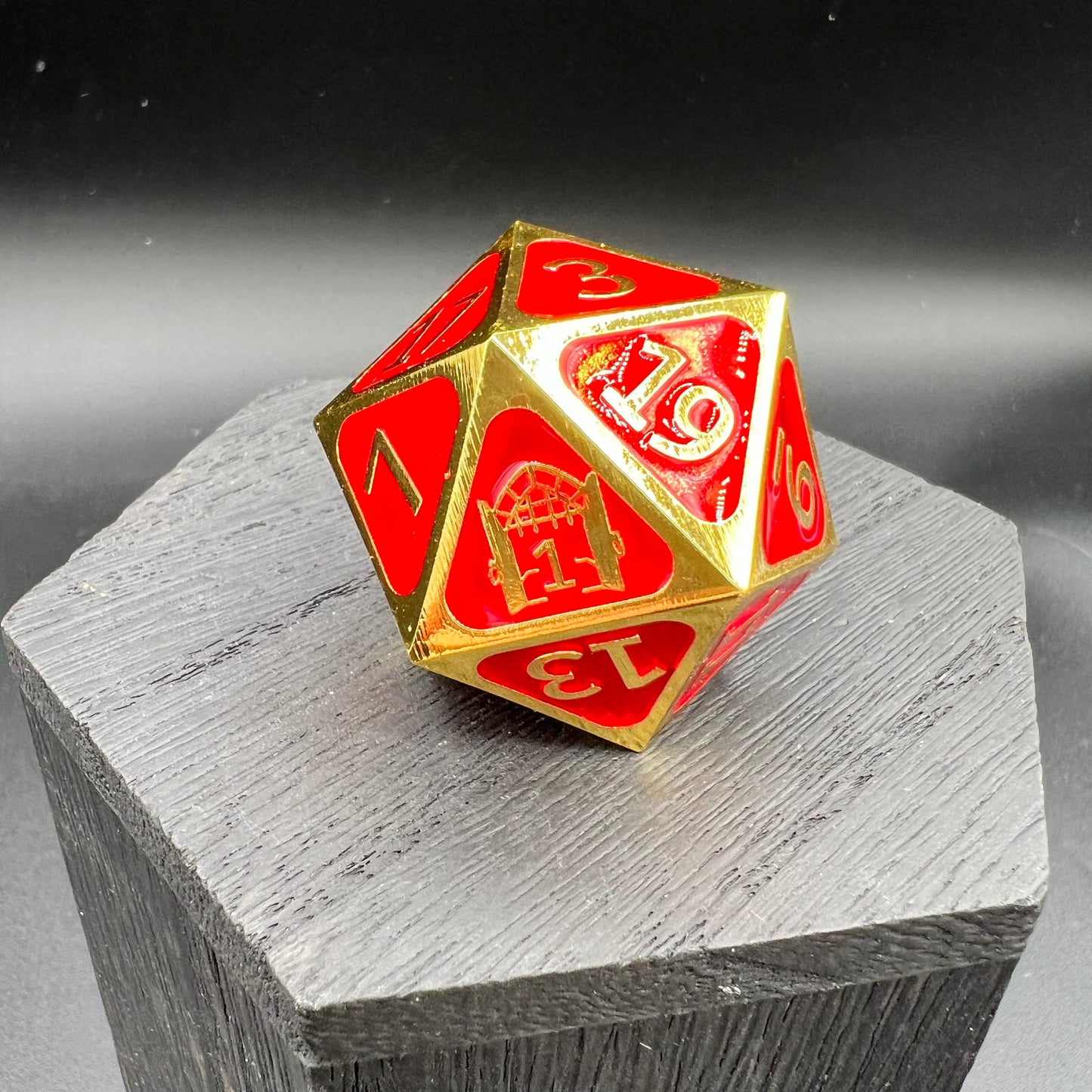 50th Anniversary D20 - Gold and Red