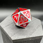 50th Anniversary D20 - Silver and Red