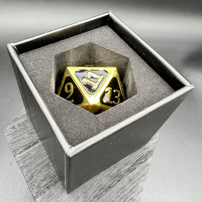 50th Anniversary D20 - Gold and Black
