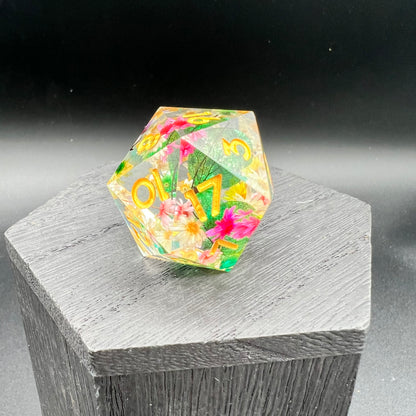 Floral Large D20