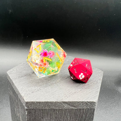 Floral Large D20