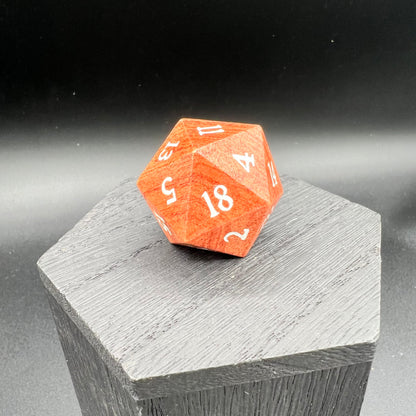Santos Rose Large Wood D20