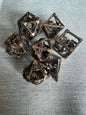 Antique Brass Caged Dragon Dice