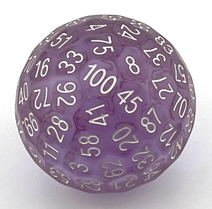 Transparent Purple D100