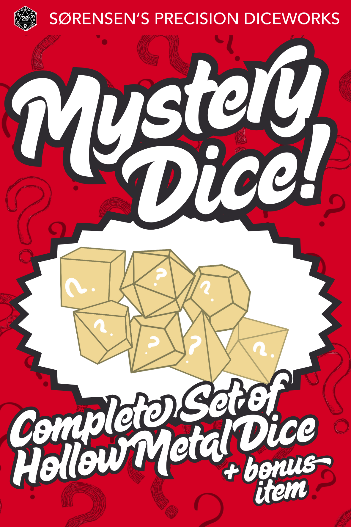 Hollow Metal Mystery Bag